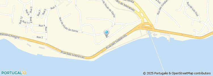 Mapa de Rua Gaspar Correia