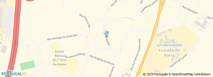 Mapa de Rua Guedes Pinheiro