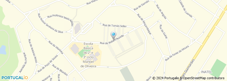 Mapa de Rua João Araújo Correia