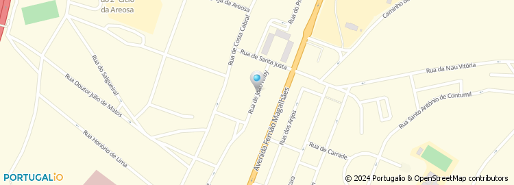 Mapa de Rua João Roby