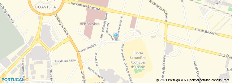 Mapa de Rua Joaquim de Vasconcelos