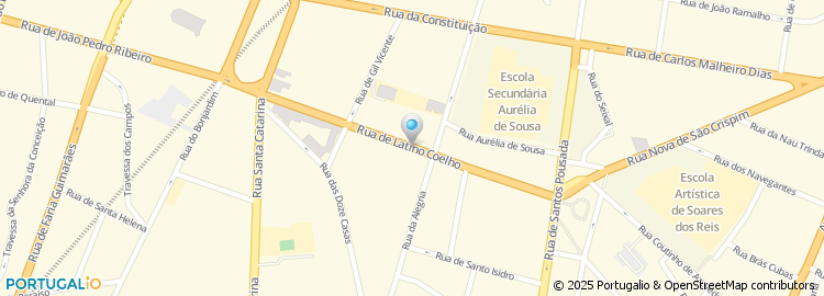 Mapa de Rua Latino Coelho