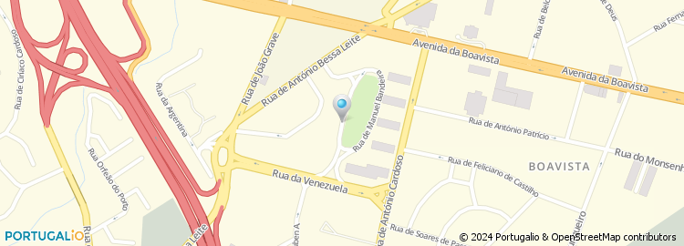 Mapa de Rua Manuel Bandeira
