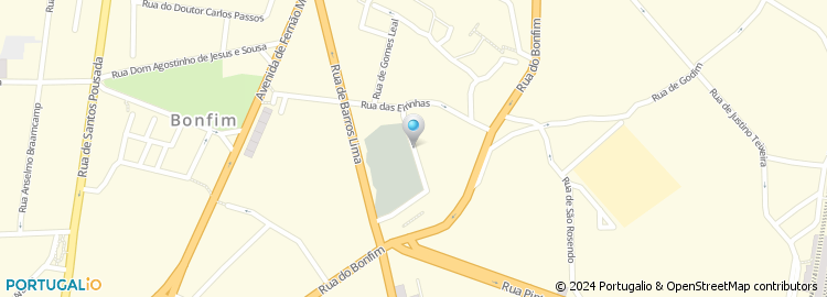 Mapa de Rua Monte do Bonfim