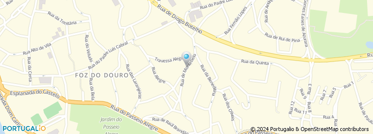 Mapa de Rua Montebelo