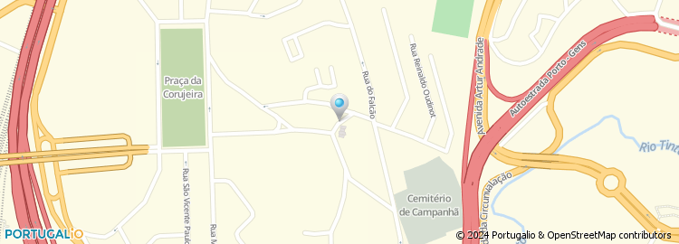Mapa de Rua Padre Domingos de Azevedo
