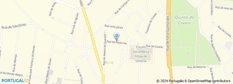 Mapa de Rua Pedro Ivo