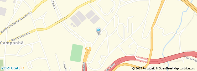 Mapa de Rua Peso da Régua