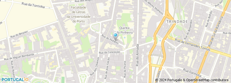 Mapa de Rua Pinheiro