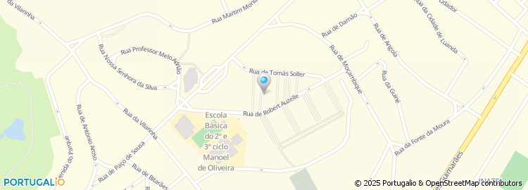 Mapa de Rua Pintor Veloso Salgado