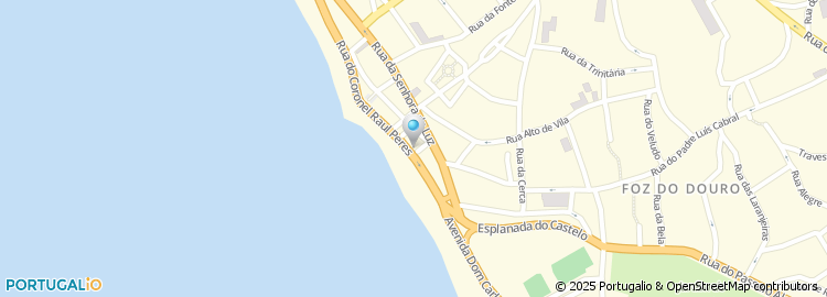 Mapa de Rua Praia