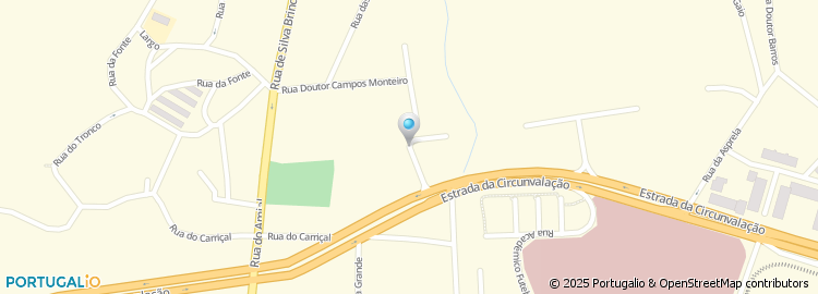 Mapa de Rua Professor Armando de Castro