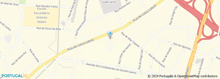 Mapa de Rua Raúl Caldevilla