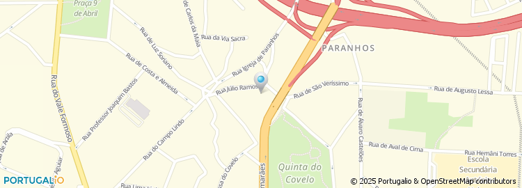 Mapa de Rua Rosas