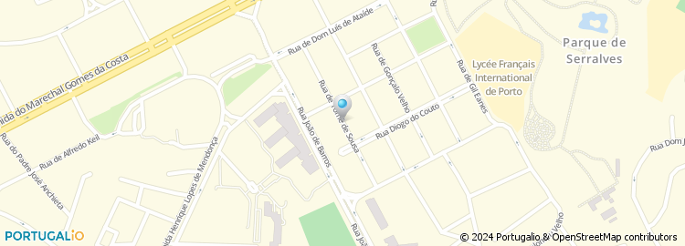 Mapa de Rua Tomé de Sousa