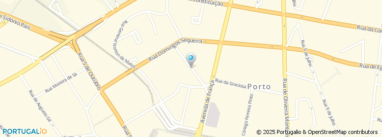 Mapa de Rua Vieira Portuense