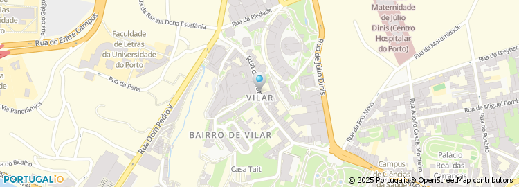 Mapa de Rua Vilar