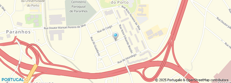 Mapa de Rua Vouga