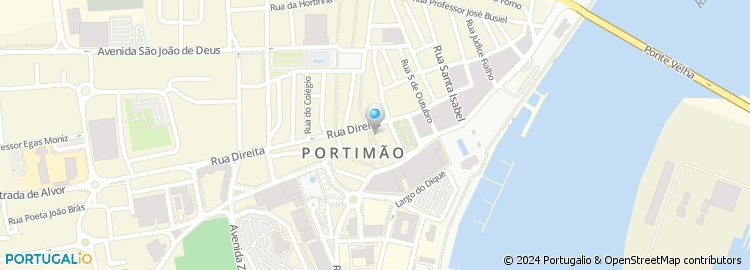 Mapa de Portugal - Info