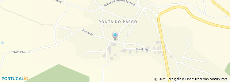Mapa de Posto de Medicamentos de Ponta Pargo
