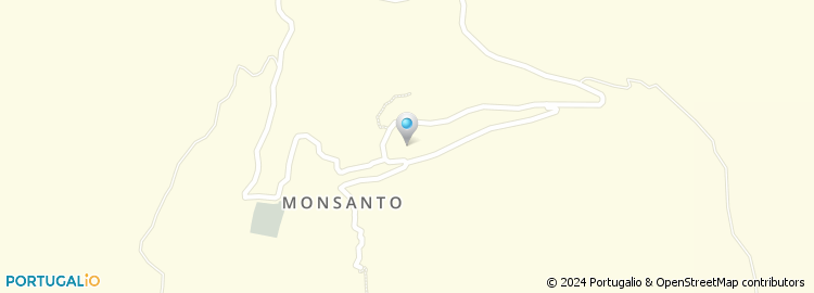 Mapa de Pousada de Monsanto