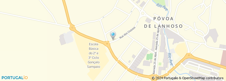 Mapa de Rua do Vale Carvalho