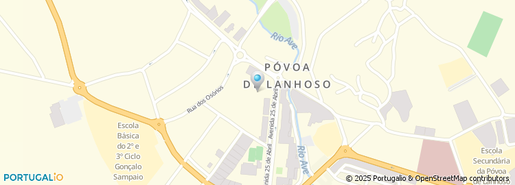 Mapa de Rua dos Osórios