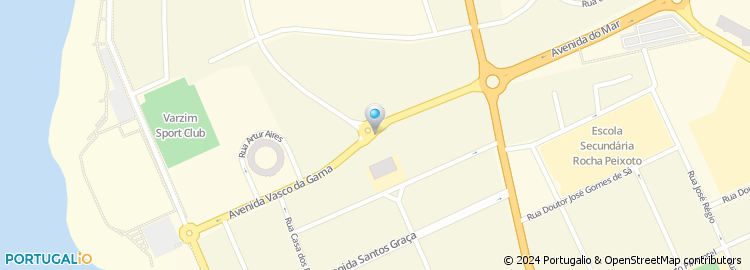 Mapa de Avenida Vasco da Gama