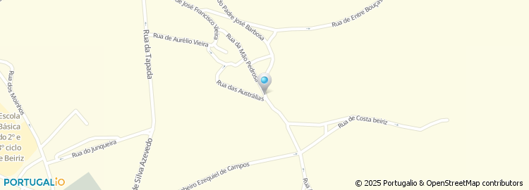 Mapa de Largo da Mão Pedrosa