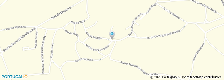 Mapa de Largo de Beiriz de Baixo