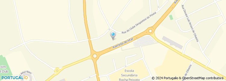 Mapa de Rua Cidade de Guimarães
