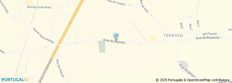 Mapa de Rua da Azenha