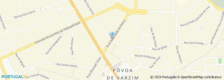 Mapa de Rua da Cidade da Póvoa de Varzim