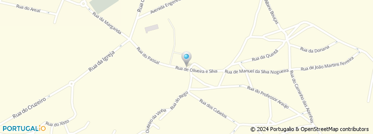 Mapa de Rua de Oliveira e Silva