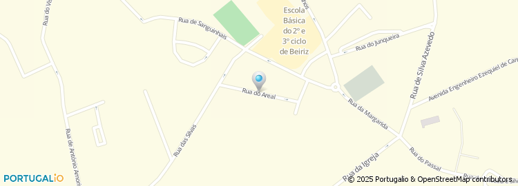 Mapa de Rua do Areal