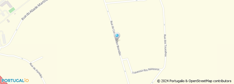 Mapa de Rua do Comendador Brandão