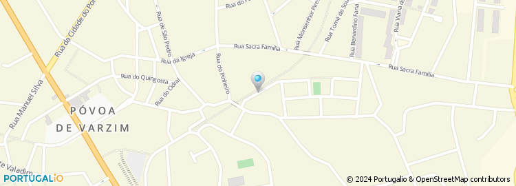 Mapa de Rua do Engenheiro Joaquim Lima Pereira