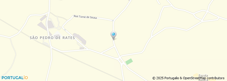 Mapa de Rua do Padrão da Vila