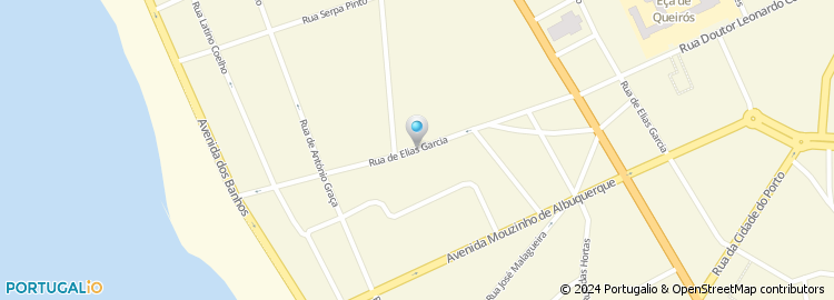 Mapa de Rua Elias Garcia