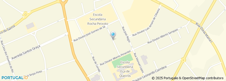Mapa de Rua Oliveira Martins