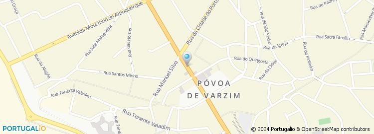 Mapa de Rua Paulo Barreto