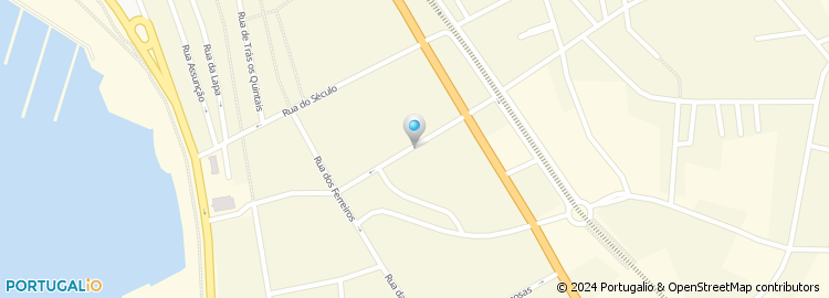 Mapa de Rua Pereira Azurara