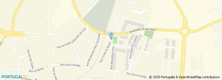 Mapa de Rua Tomé de Sousa