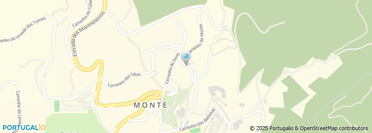 Mapa de Praça Taxis Igreja São Martinho