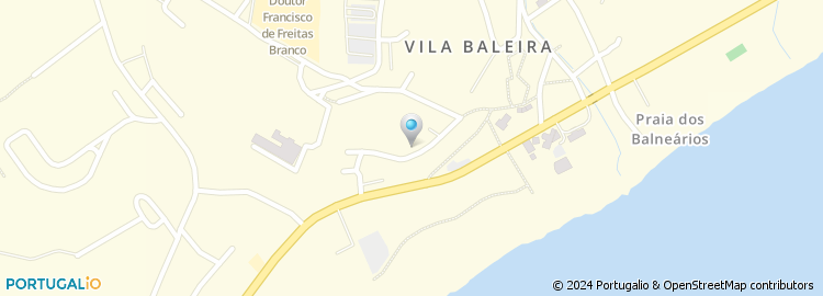 Mapa de Praça Taxis Porto Santo