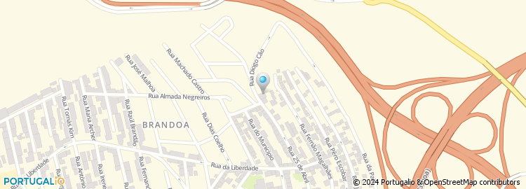 Mapa de Pradipo & Elisabete - Supermercados, Lda