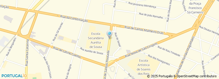 Mapa de Predial do Freixo - Incorporadora de Imóveis, Lda
