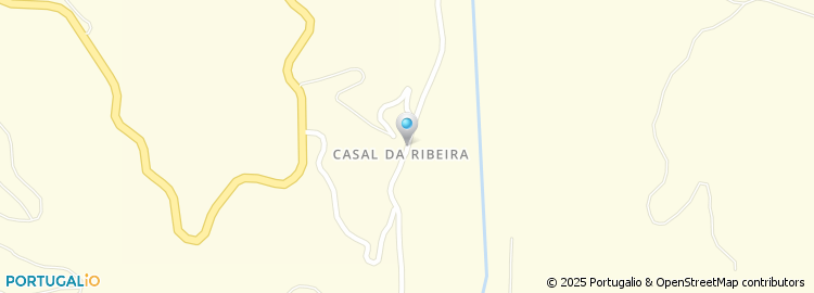 Mapa de Casal da Ribeira