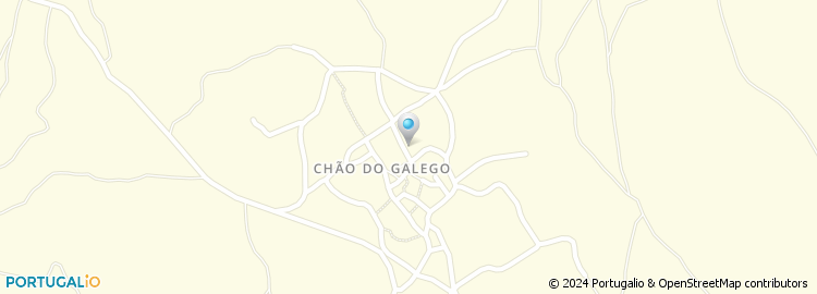 Mapa de Chão de Galego