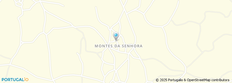 Mapa de Montes da Senhora